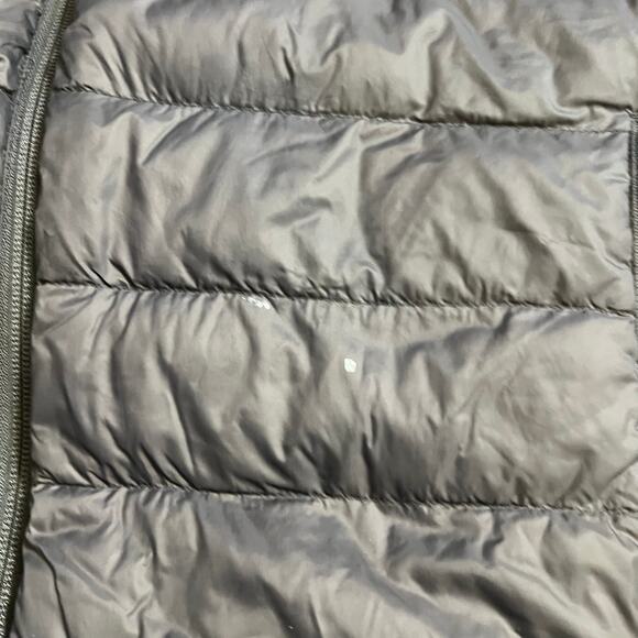 Eddie Bauer Puffer Vest Mens Large Gray Down Jacket ** - Picture 2 of 7